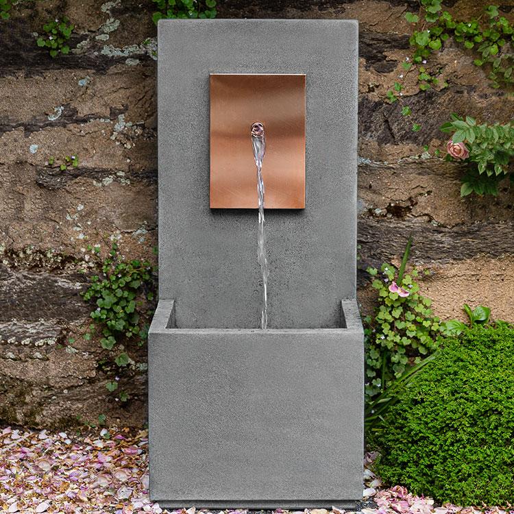 Campania International Cast Stone MC 4 Fountain – Copper Fountain Campania International 