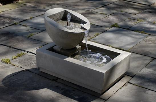 Genesis II Outdoor Garden Fountain Fountain Campania International 
