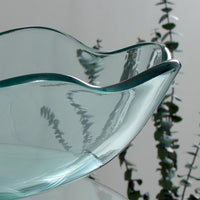 Thumbnail for Fresca Netto Modern Glass Bathroom Vanity w/ Wavy Edge Vessel Sink Free Faucet Vanity Fresca 