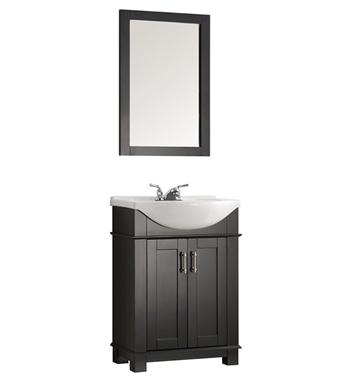 Fresca Hartford 24" Black Traditional Bathroom Vanity Vanity Fresca 