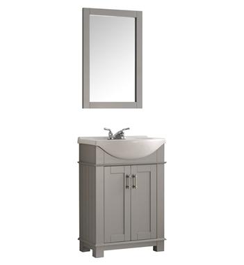 Fresca Hartford 24" Gray Traditional Bathroom Vanity Vanity Fresca 