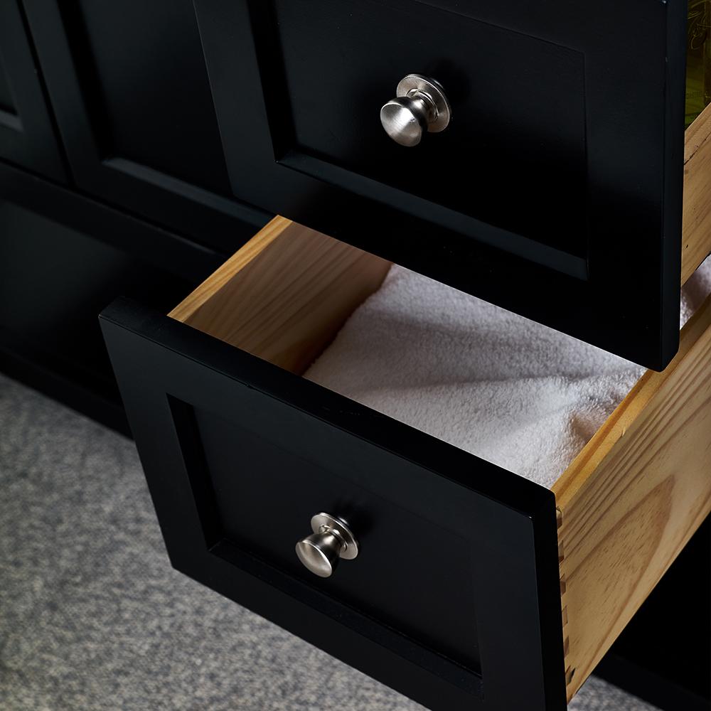 Fresca Manchester 72" Traditional Double Sink Bathroom Vanity w/ Mirrors Vanity Fresca 