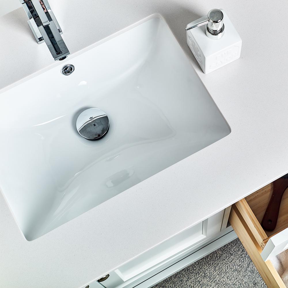 Fresca Manchester 72" Traditional Double Sink Bathroom Vanity w/ Mirrors Vanity Fresca 