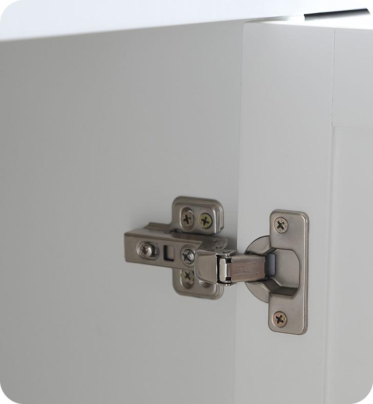 Fresca Windsor 60" Matte White Traditional Double Sink Bathroom Vanity Vanity Fresca 