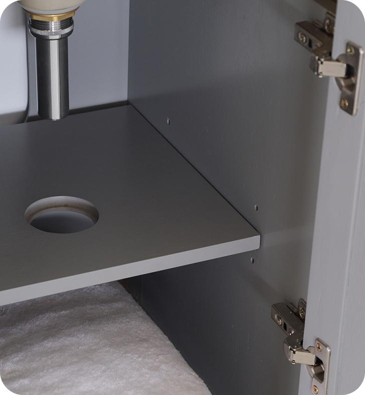 Fresca Windsor 72" Gray Textured Traditional Double Sink Bathroom Vanity Vanity Fresca 