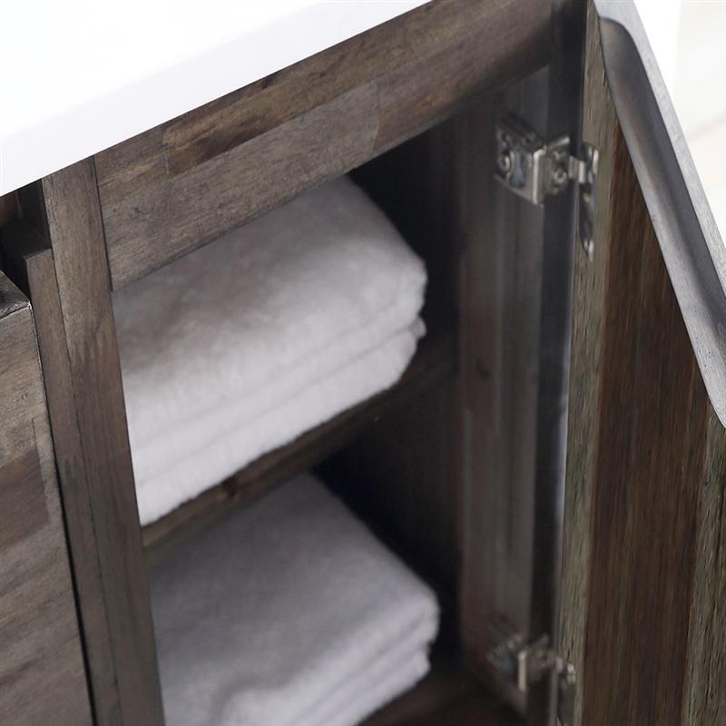 Fresca Formosa 54" Wall Hung Modern Bathroom Vanity w/ Mirror Vanity Fresca 