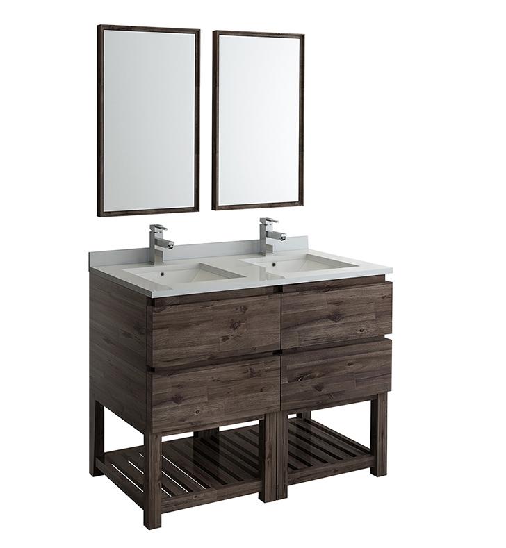 Fresca Formosa 48" Floor Standing Double Sink Modern Bathroom Vanity Vanity Fresca 