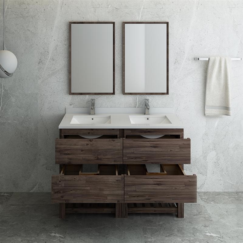 Fresca Formosa 48" Floor Standing Double Sink Modern Bathroom Vanity Vanity Fresca 