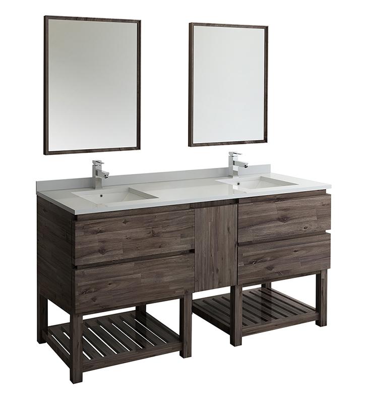 Fresca Formosa 72" Floor Standing Double Sink Modern Bathroom Vanity Vanity Fresca 