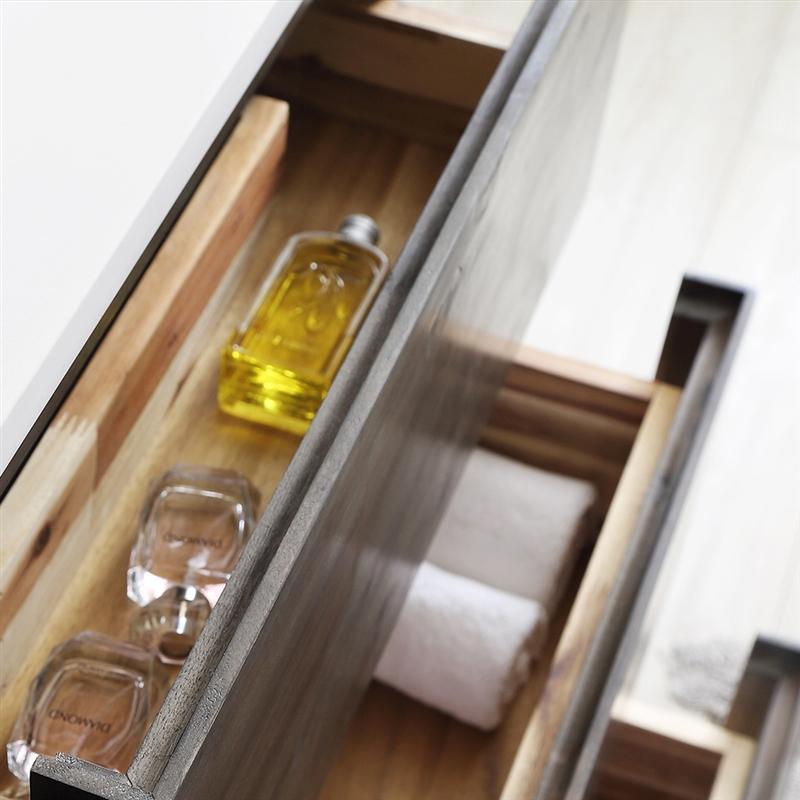 Fresca Formosa 84" Floor Standing Double Sink Modern Bathroom Vanity w/ Mirrors Vanity Fresca 