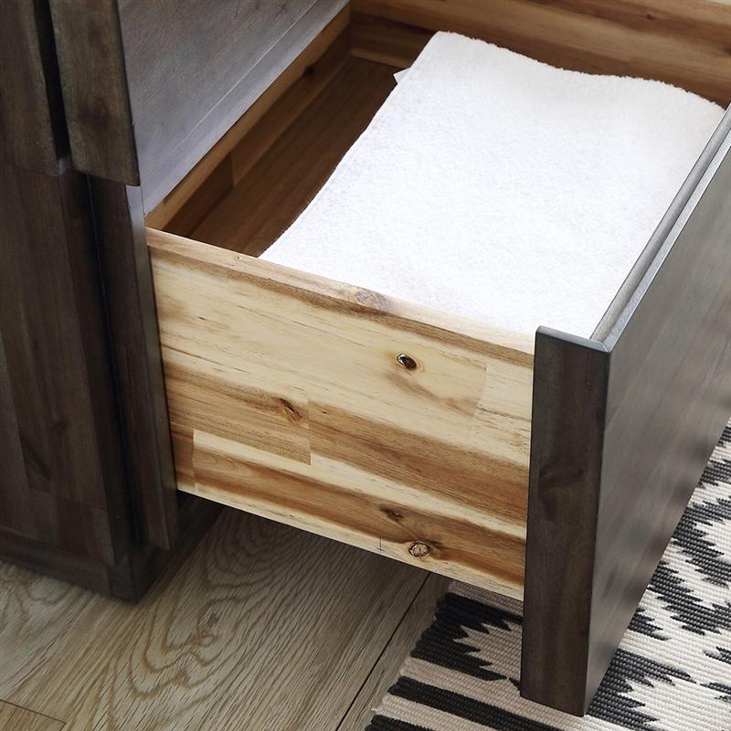 Fresca Formosa 84" Floor Standing Double Sink Modern Bathroom Vanity w/ Mirrors Vanity Fresca 