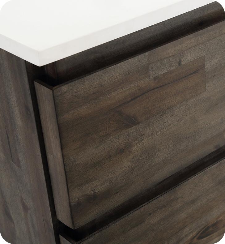 Fresca Formosa 72" Wall Hung Double Sink Modern Bathroom Vanity w/ Mirrors Vanity Fresca 