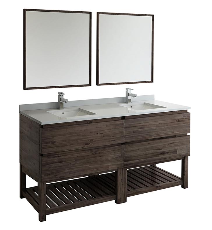 Fresca Formosa 72" Floor Standing Double Sink Modern Bathroom Vanity Vanity Fresca 