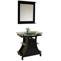 Thumbnail for Fresca Cortese Espresso Modern Bathroom Vanity w/ Mirror & Free Faucet Vanity Fresca 