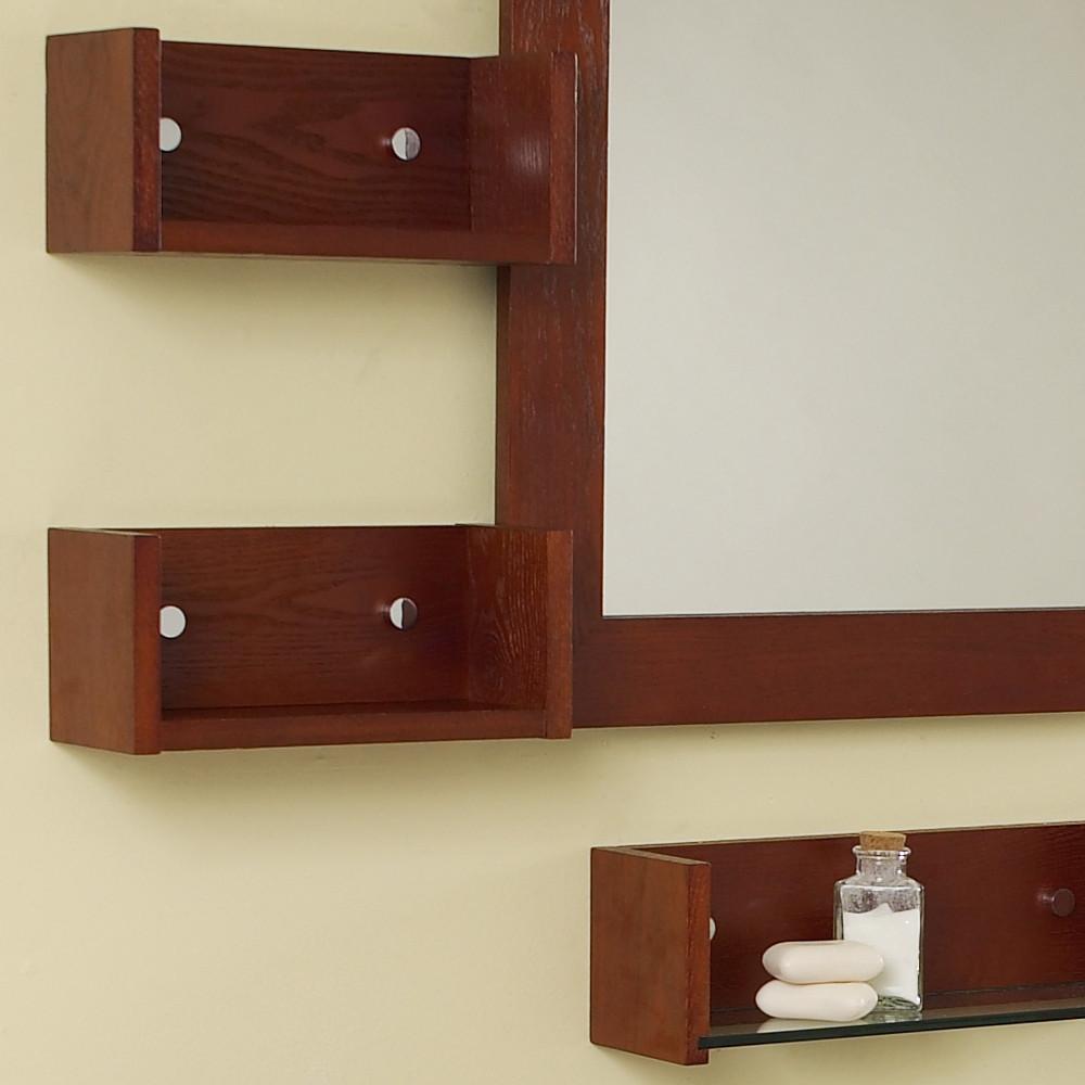 Fresca Stile Modern Bathroom Vanity w/ Mirror & Side Cabinet Vanity Fresca 