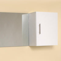 Thumbnail for Fresca Serio Espresso Modern Bathroom Vanity w/ Mirror & Side Cabinet Vanity Fresca 