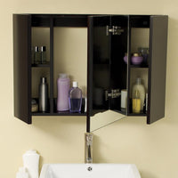 Thumbnail for Fresca Modello Espresso Modern Bathroom Vanity w/ Marble Countertop Vanity Fresca 