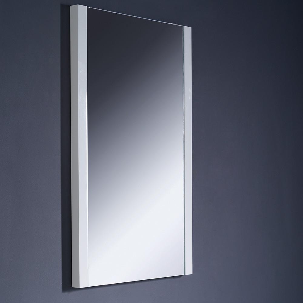 Fresca Torino 48" White Modern Vanity w/ 2 Side Cabinets & Integrated Sink Vanity Fresca 