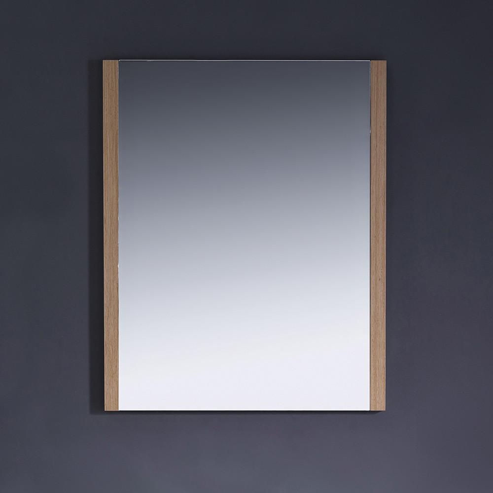 Fresca Torino 42" Light Oak Modern Vanity w/ Side Cabinet & Integrated Sink Vanity Fresca 