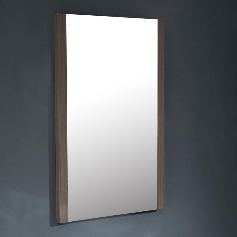 Fresca Torino 24" Gray Oak Modern Bathroom Vanity w/ Integrated Sink Vanity Fresca 