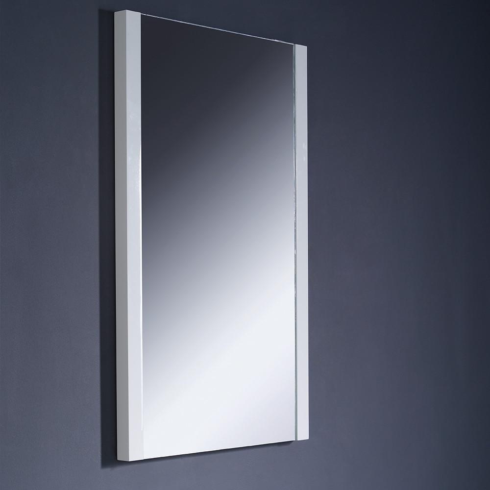 Fresca Torino 24" White Modern Bathroom Vanity w/ Vessel Sink Vanity Fresca 