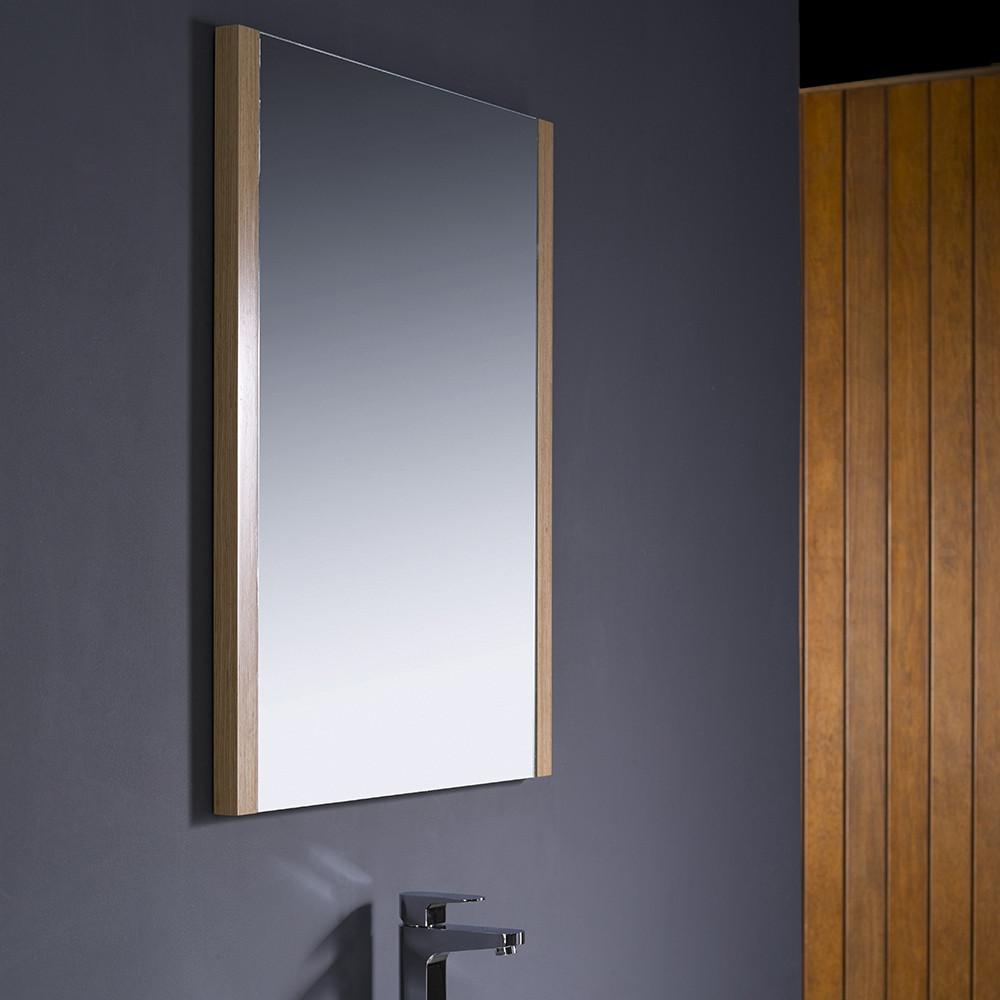 Fresca Torino 30" Light Oak Modern Bathroom Vanity w/ Vessel Sink Vanity Fresca 