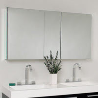 Thumbnail for Fresca Opulento Black Modern Double Sink Bathroom Vanity w/ Medicine Cabinet Vanity Fresca 