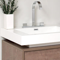 Thumbnail for Fresca Potenza Gray Oak Modern Bathroom Vanity w/ Pop Open Drawer Vanity Fresca 