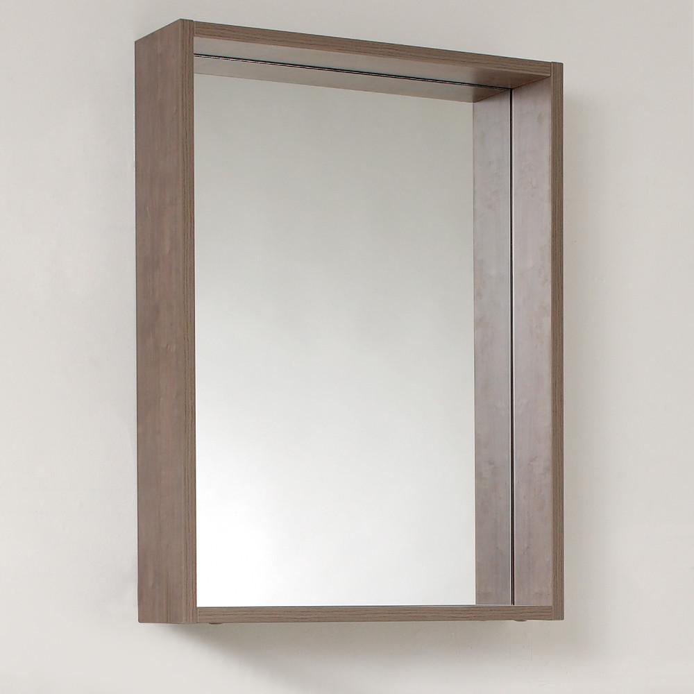 Fresca Potenza Gray Oak Modern Bathroom Vanity w/ Pop Open Drawer Vanity Fresca 