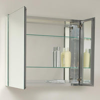 Thumbnail for Fresca Vista Teak Modern Bathroom Vanity w/ Medicine Cabinet Vanity Fresca 