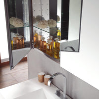 Thumbnail for Fresca Vista White Modern Bathroom Vanity w/ Medicine Cabinet Vanity Fresca 