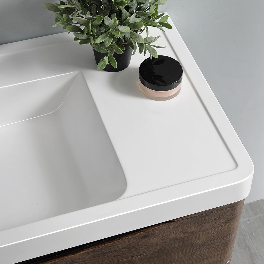 Fresca Tuscany 32" Wall Hung Modern Bathroom Vanity w/ Medicine Cabinet Vanity Fresca 