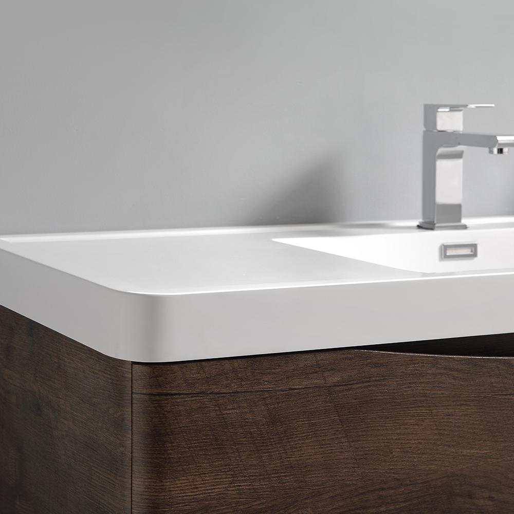 Fresca Tuscany 40" Wall Hung Modern Bathroom Vanity w/ Medicine Cabinet Vanity Fresca 