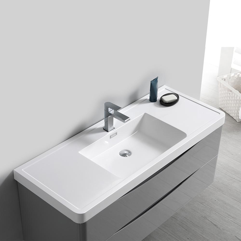 Fresca Tuscany 48" Wall Hung Modern Bathroom Vanity w/ Medicine Cabinet Vanity Fresca 