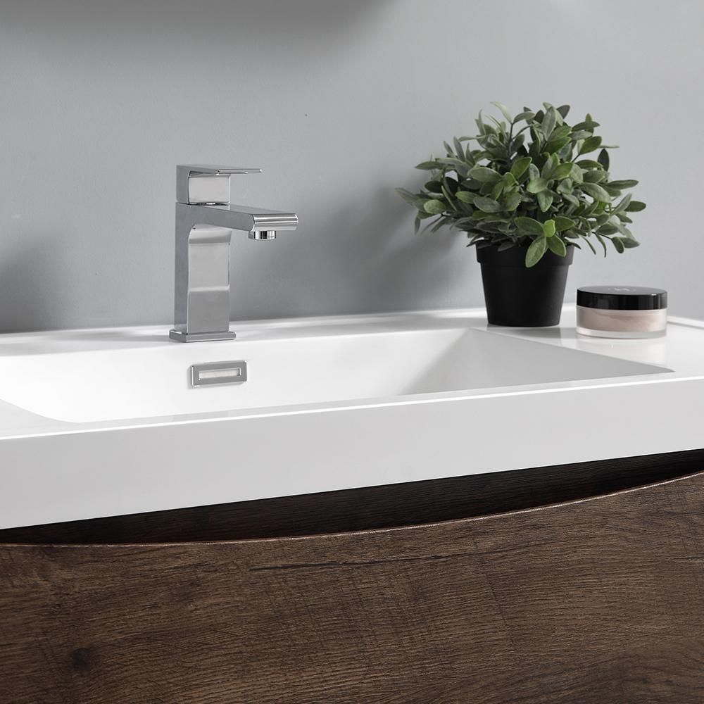 Fresca Tuscany 48" Wall Hung Double Sink Modern Bathroom Vanity w/ Medicine Cabinet Vanity Fresca 