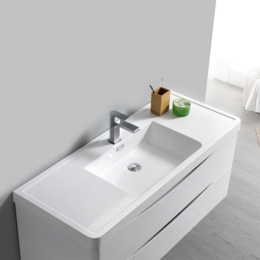Fresca Tuscany 48" Wall Hung Modern Bathroom Vanity w/ Medicine Cabinet Vanity Fresca 