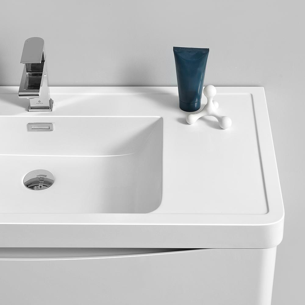 Fresca Tuscany 48" Wall Hung Modern Bathroom Vanity w/ Medicine Cabinet Vanity Fresca 