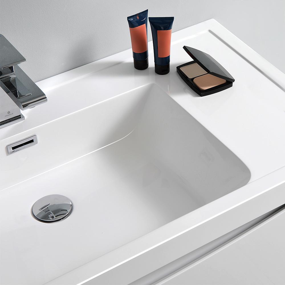 Fresca Tuscany 48" Wall Hung Modern Bathroom Vanity w/ Medicine Cabinet Vanity Fresca 