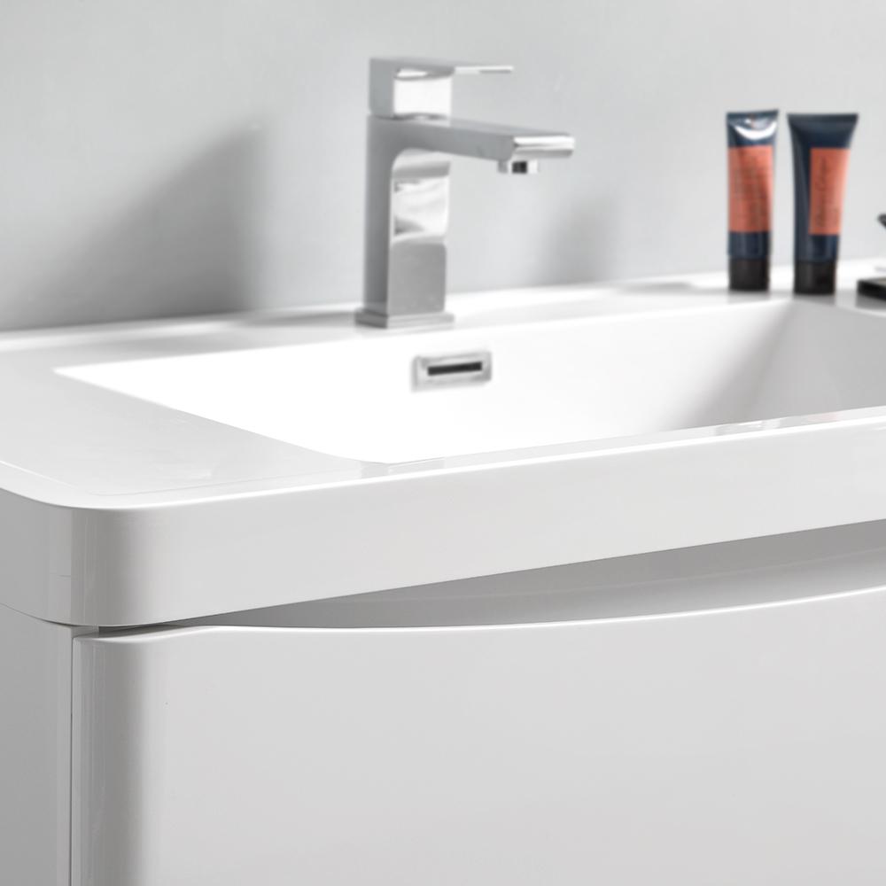 Fresca Tuscany 32" Free Standing Modern Bathroom Vanity w/ Medicine Cabinet Vanity Fresca 