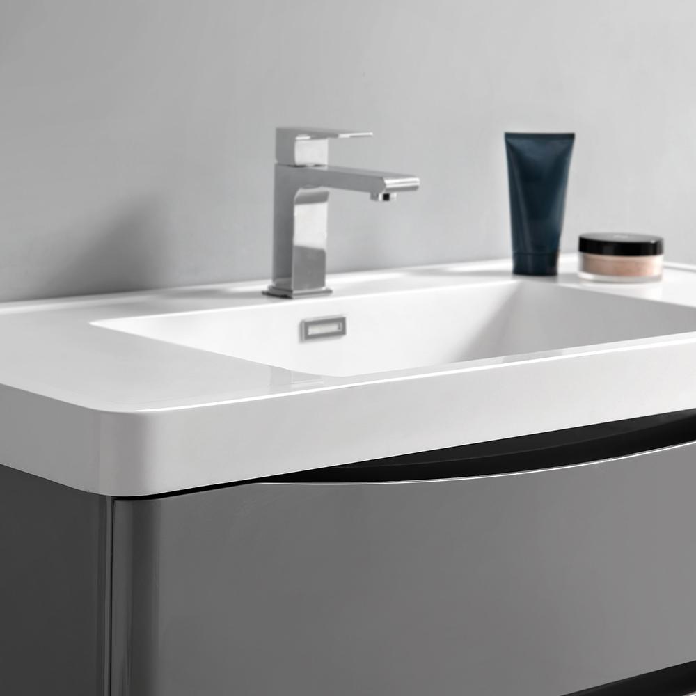 Fresca Tuscany 36" Free Standing Modern Bathroom Vanity w/ Medicine Cabinet Vanity Fresca 