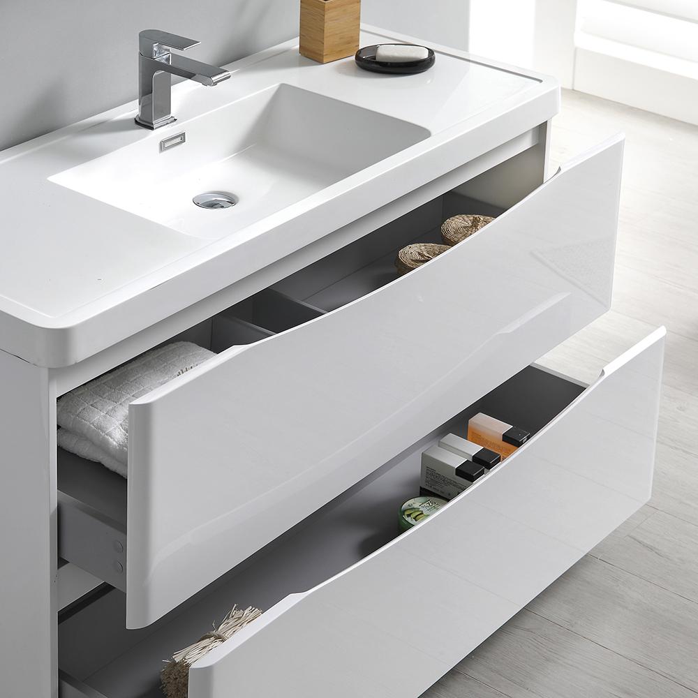 Fresca Tuscany 40" Free Standing Modern Bathroom Vanity w/ Medicine Cabinet Vanity Fresca 