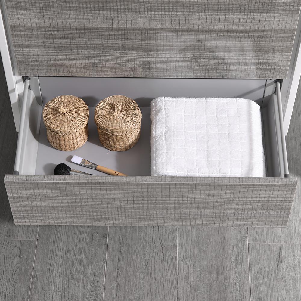 Fresca Catania 30" Wall Hung Modern Bathroom Vanity w/ Medicine Cabinet Vanity Fresca 