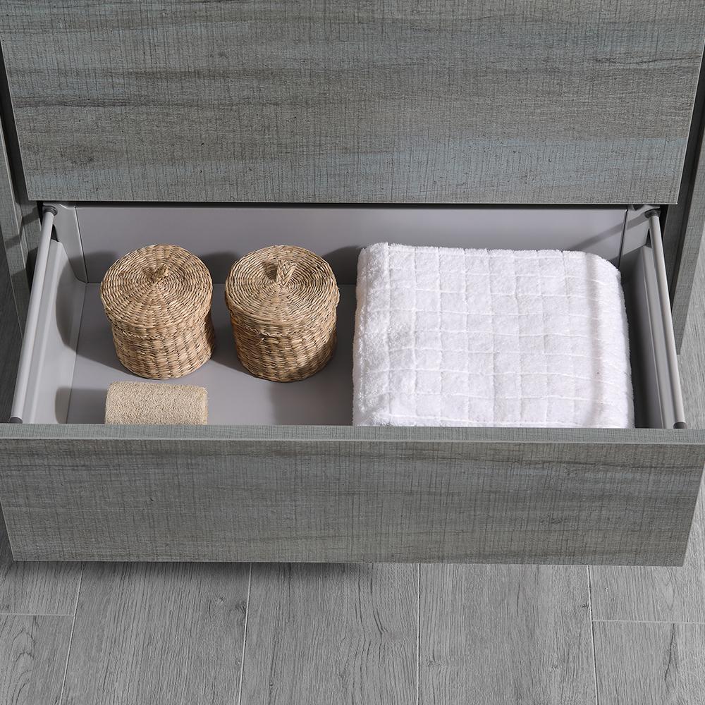 Fresca Catania 30" Wall Hung Modern Bathroom Vanity w/ Medicine Cabinet Vanity Fresca 