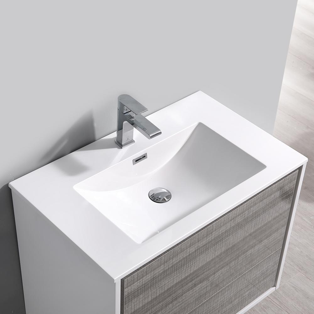 Fresca Catania 36" Wall Hung Modern Bathroom Vanity w/ Medicine Cabinet Vanity Fresca 