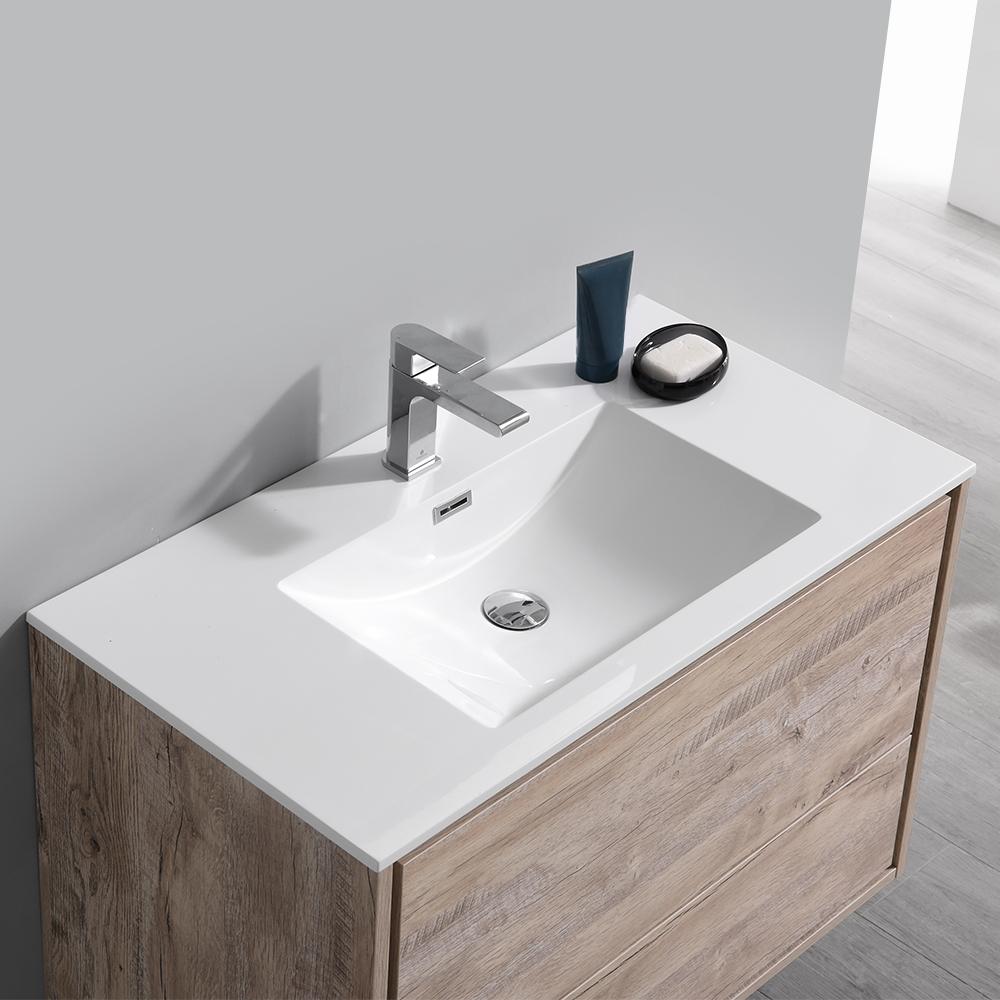 Fresca Catania 36" Wall Hung Modern Bathroom Vanity w/ Medicine Cabinet Vanity Fresca 