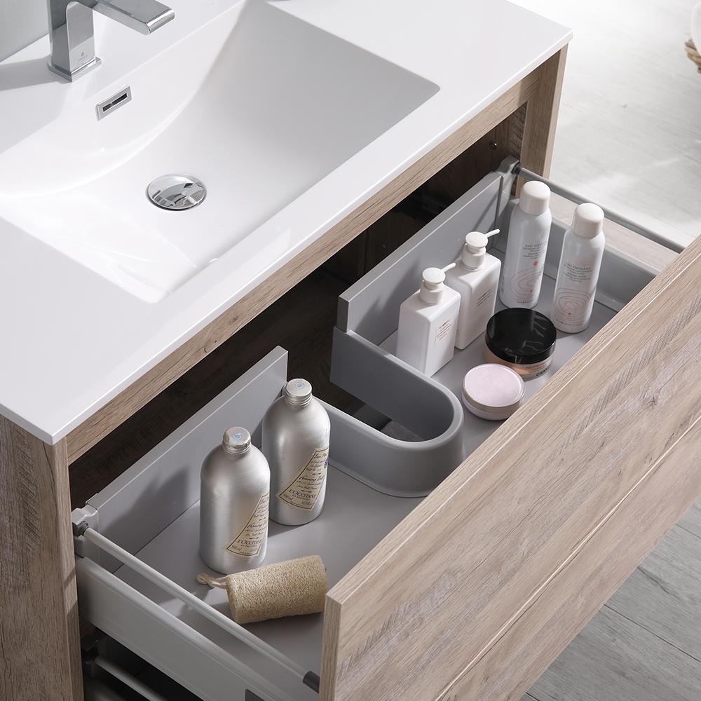 Fresca Catania 36" Wall Hung Modern Bathroom Vanity w/ Medicine Cabinet Vanity Fresca 
