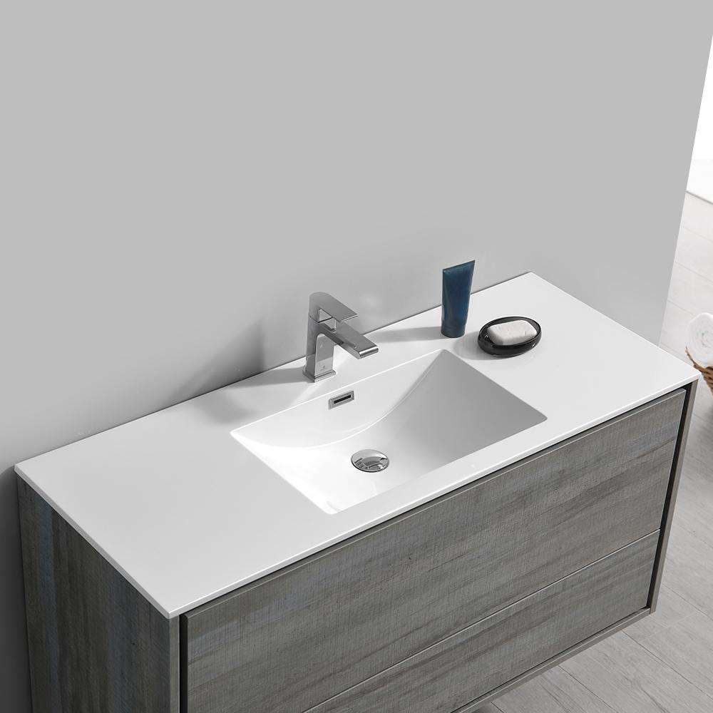 Fresca Catania 48" Wall Hung Modern Bathroom Vanity w/ Medicine Cabinet Vanity Fresca 