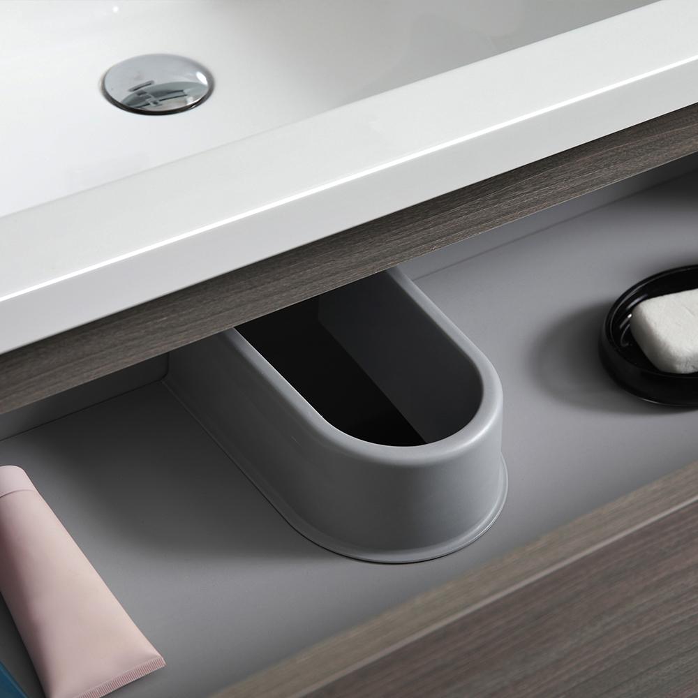 Fresca Lazzaro 60" Free Standing Double Sink Modern Bathroom Vanity w/ Medicine Cabinet Vanity Fresca 