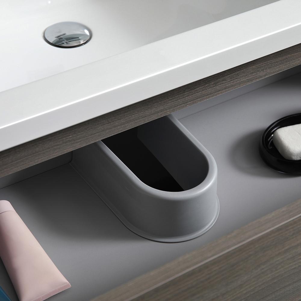 Fresca Lazzaro 84" Free Standing Double Sink Modern Bathroom Vanity w/ Medicine Cabinet Vanity Fresca 