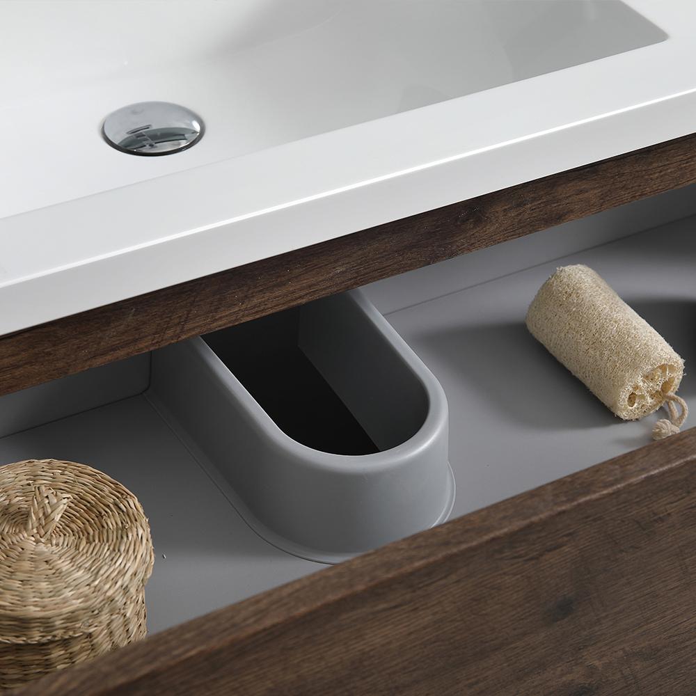 Fresca Lazzaro 72" Free Standing Double Sink Modern Bathroom Vanity w/ Medicine Cabinet Vanity Fresca 